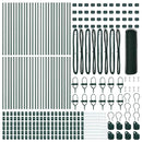 vidaXL Talajra rögzíthető hegesztett drótkerítés 100 x 0,6 m (Sz x M)