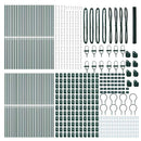 vidaXL Talajra rögzíthető hegesztett drótkerítés 100 x 1,5 m (Sz x M)