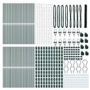 vidaXL Talajra rögzíthető hegesztett drótkerítés 100 x 1,5 m (Sz x M)