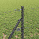 vidaXL Talajra rögzíthető hegesztett drótkerítés 10 x 0,6 m (Sz x M)