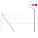 vidaXL Talajra rögzíthető hegesztett drótkerítés 10 x 0,4 m (Sz x Mg)
