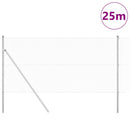 vidaXL Talajra rögzíthető hegesztett drótkerítés 25 x 1 m (Sz x M)