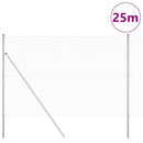 vidaXL Talajra rögzíthető hegesztett drótkerítés 25 x 1,5 m (Sz x M)