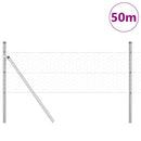 vidaXL Talajra rögzíthető hegesztett drótkerítés 50 x 0,4 m (Sz x M)