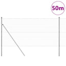 vidaXL Talajra rögzíthető hegesztett drótkerítés 50 x 1,2 m (Sz x M)