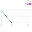 vidaXL Hevederes drótkerítés tüskékkel 10 x 1,4 m (Sz x Ma)