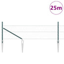 vidaXL Hevederes drótkerítés tüskékkel 25 x 0,4 m (Sz x M)