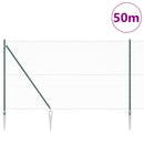vidaXL Hevederes drótkerítés tüskékkel 50 x 1,5 m (Sz x M)