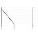 vidaXL Hevederes drótkerítés tüskékkel 10 x 1 m (Sz x M)