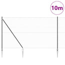 vidaXL Hevederes drótkerítés tüskékkel 10 x 1,5 m (Sz x M)