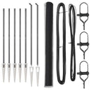 vidaXL Kerítés oszlopokkal Szürke 1.6 x 10 m PVC-bevonatos acél