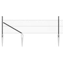 vidaXL Hevederes drótkerítés tüskékkel 25 x 0,4 m (Sz x M)