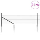vidaXL Hevederes drótkerítés tüskékkel 25 x 0,4 m (Sz x M)