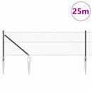 vidaXL Hevederes drótkerítés tüskékkel 25 x 0,6 m (Sz x M)