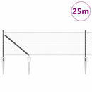 vidaXL Hevederes drótkerítés tüskékkel 25 x 0,6 m (Sz x M)