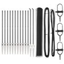 vidaXL Kerítés oszlopokkal Szürke 1.2 x 25 m PVC-bevonatos acél