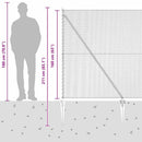 vidaXL Hevederes drótkerítés tüskékkel 25 x 1,6 m (S x F)