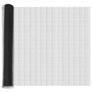 vidaXL Hatszögletű kerítés oszlopokkal 50 x 1,2 m PVC-bevonatos acél