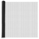 vidaXL Hatszögletű kerítés oszlopokkal 50 x 1,6 m PVC-bevonatos acél