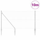 vidaXL Hevederes drótkerítés tüskékkel 10 x 1 m (Sz x M)