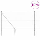 vidaXL Hevederes drótkerítés tüskékkel 10 x 1,4 m (Sz x Ma)