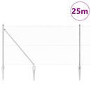 vidaXL Hevederes drótkerítés tüskékkel 25 x 1,4 m (Sz x M)