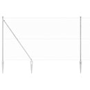 vidaXL Hevederes drótkerítés tüskékkel 25 x 1,6 m (S x F)