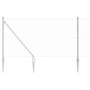 vidaXL Hevederes drótkerítés tüskékkel 50 x 1 m (Sz x M)