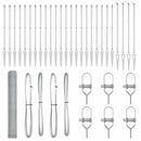 vidaXL Kerítés oszlopokkal Ezüst 1.4 x 50 m PVC-bevonatos acél