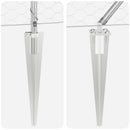 vidaXL Kerítés oszlopokkal Ezüst 1.4 x 50 m PVC-bevonatos acél