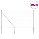 vidaXL Hevederes drótkerítés tüskékkel 100 x 1 m (Sz x M)