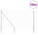 vidaXL Hevederes drótkerítés tüskékkel 100 x 1,2 m (Sz x M)