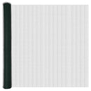 vidaXL Hatszögletű kerítés beton alappal 25 x 1,6 m PVC-bevonatos acél