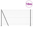 vidaXL Hegesztett Drótháló Beton Alappal 10 x 1,2 m (Sz x M)
