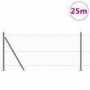 vidaXL Hegesztett Drótháló Beton Alappal 25 x 0,8 m (Sz x M)