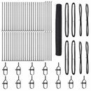 vidaXL Kerítés oszlopokkal Szürke 1.2 x 100 m PVC-bevonatos acél