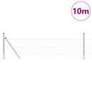 vidaXL Hegesztett Drótháló Beton Alappal 10 x 0,5 m (Sz x M)