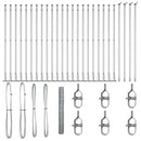 vidaXL Kerítés oszlopokkal Ezüst 1.2 x 50 m PVC-bevonatos acél