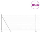 vidaXL Hegesztett Drótháló Beton Alappal 100 x 0,8 m (Sz x M)