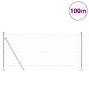 vidaXL Hegesztett Drótháló Beton Alappal 100 x 0,8 m (Sz x M)