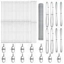 vidaXL Kerítés oszlopokkal Ezüst 1.2 x 100 m PVC-bevonatos acél