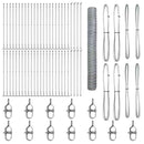 vidaXL Kerítés oszlopokkal Ezüst 1.2 x 100 m PVC-bevonatos acél