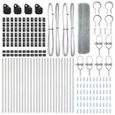 vidaXL Kerítés oszlopokkal Ezüst 0.8 x 50 m Acél