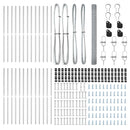 vidaXL Kerítés oszlopokkal Ezüst 1.5 x 50 m Acél