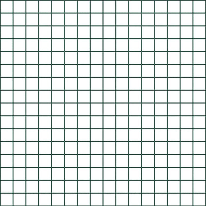 vidaXL Kerítés oszlopokkal Zöld 0.8 x 25 m Acél