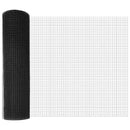 vidaXL Kerítés oszlopokkal Szürke 0.8 x 25 m Acél