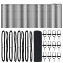 vidaXL Kerítés oszlopokkal Szürke 0.4 x 100 m Acél