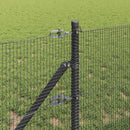 vidaXL Talajra rögzíthető hegesztett drótkerítés 100 x 0,5 m (Sz x M)