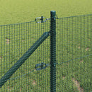 vidaXL Hevederes drótkerítés tüskékkel 50 x 0,8 m PVC-bevonatos Acél