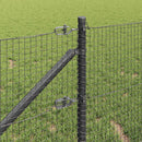 vidaXL Hevederes drótkerítés tüskékkel 10 x 0,4 m PVC-bevonatos Acél
